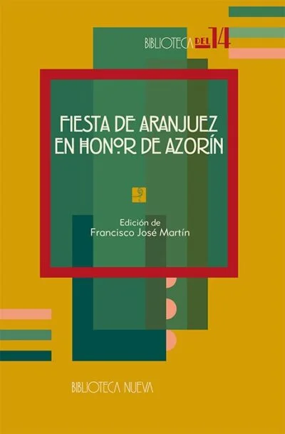 Fiesta de Aranjuez en honor de Azorín