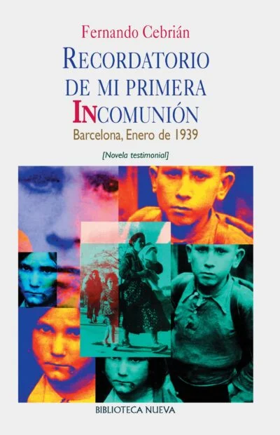 Recordatorio de mi primera incomunión