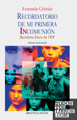 Recordatorio de mi primera incomunión