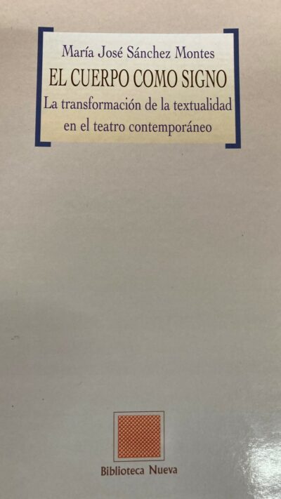El cuerpo como signo